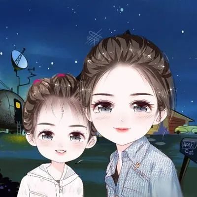 头像妈妈和女儿的卡通头像妈妈和女儿的卡通头像一左一右第569期