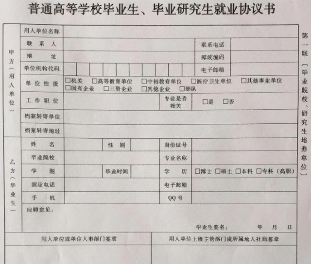 大学毕业该怎么处理三方协议不要轻信辅导员否则可能得不偿失