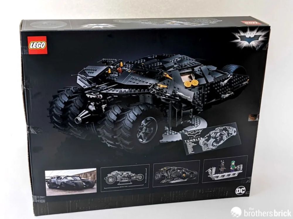 乐高"复刻"蝙蝠车76240新旧款对比测评到!_腾讯新闻