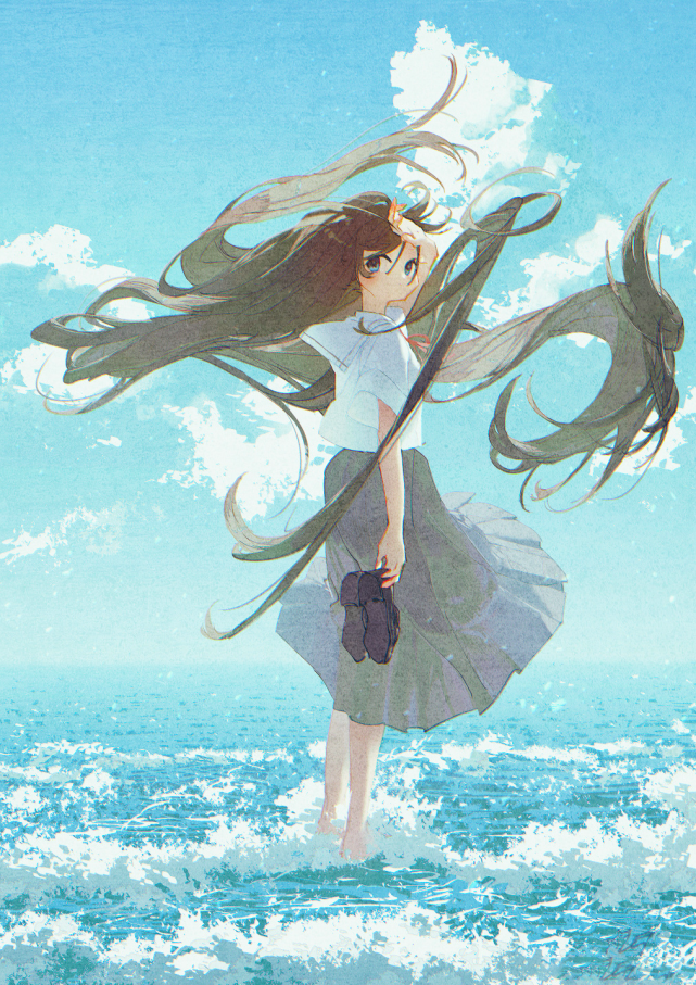 设计美学温暖又治愈的人物风景插画