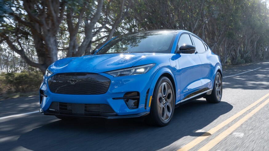 2021款福特野马machegt小马车带来电气化高性能