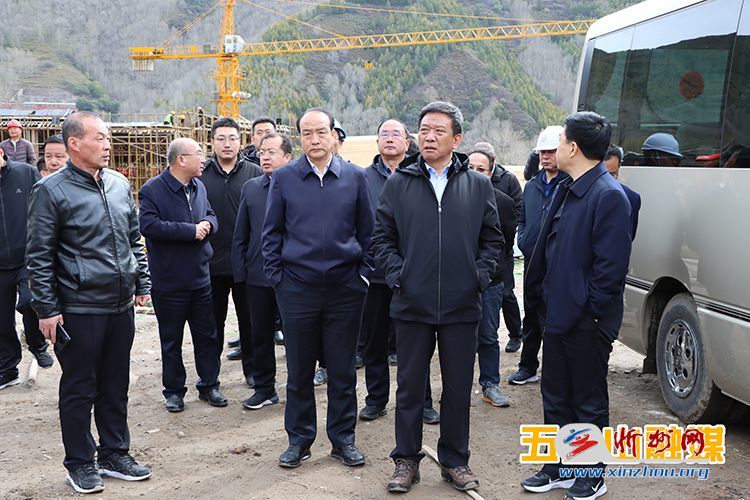 王黎明率队调研督导五台山景区重点项目建设