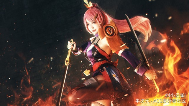 王者荣耀花木兰cos正片|cosplay