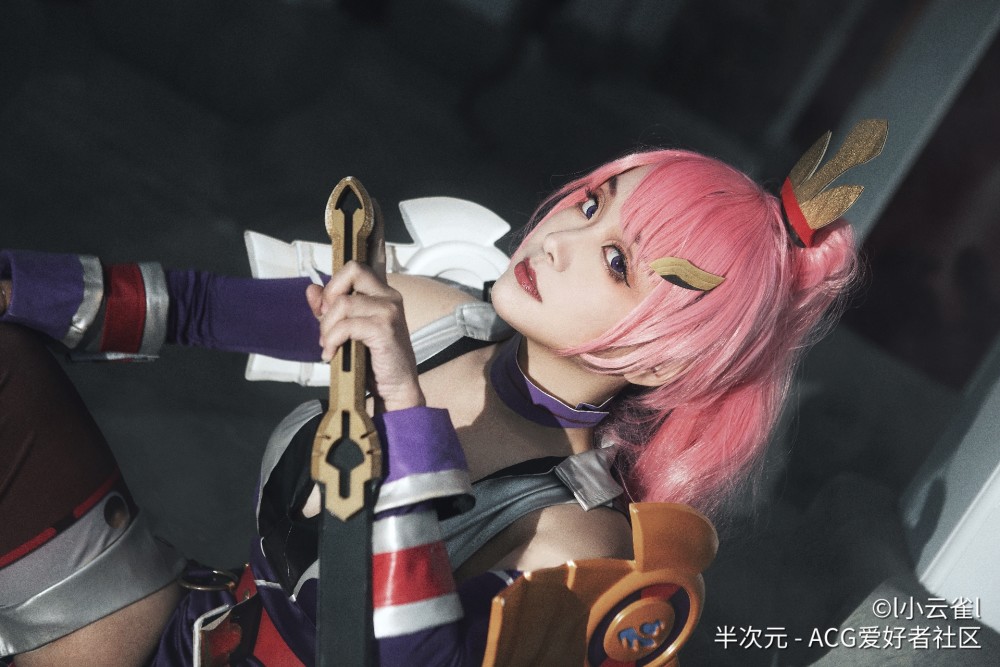 王者荣耀花木兰cos正片