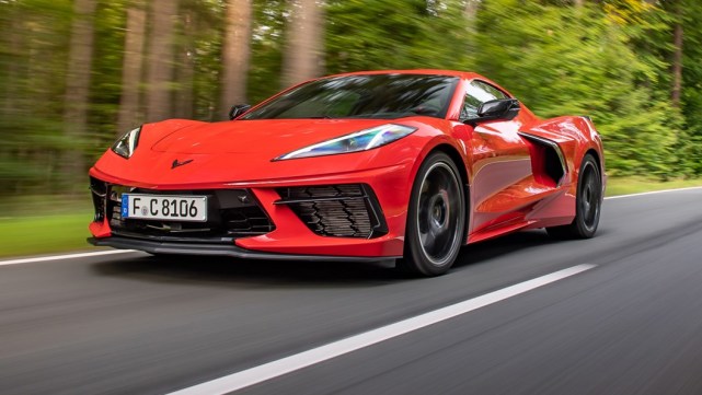 全新欧版雪佛兰corvettec8廉价美式美味超跑