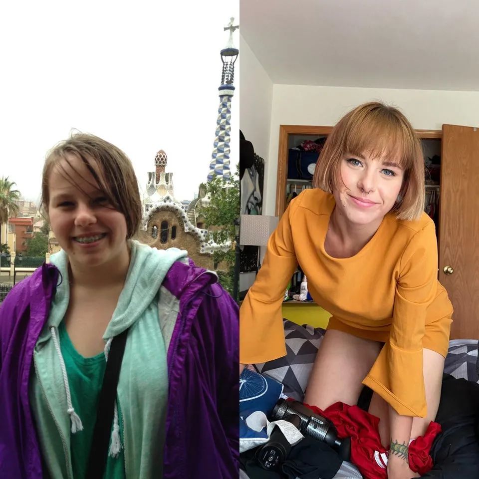 外国网友过去vs现在的对比照这真的是同一个人