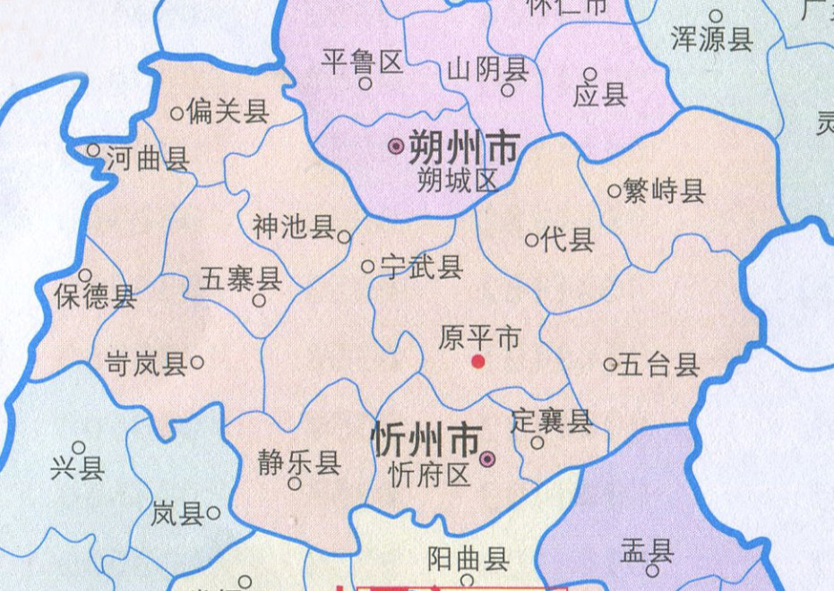 忻州各县人口_忻州14区县人口一览:繁峙县25.04万,神池县7.58万