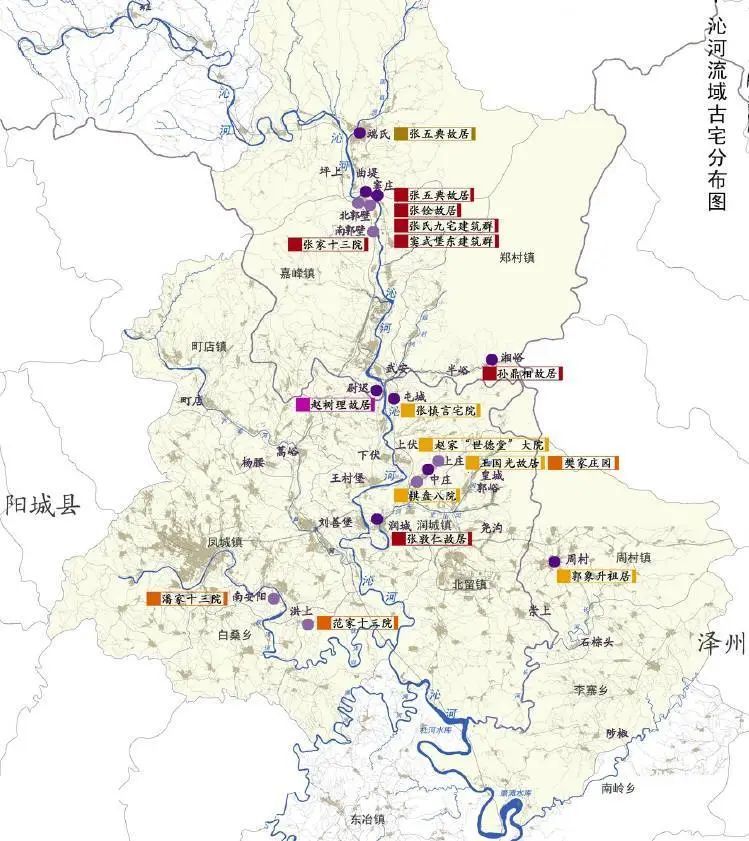 山西河流水系图