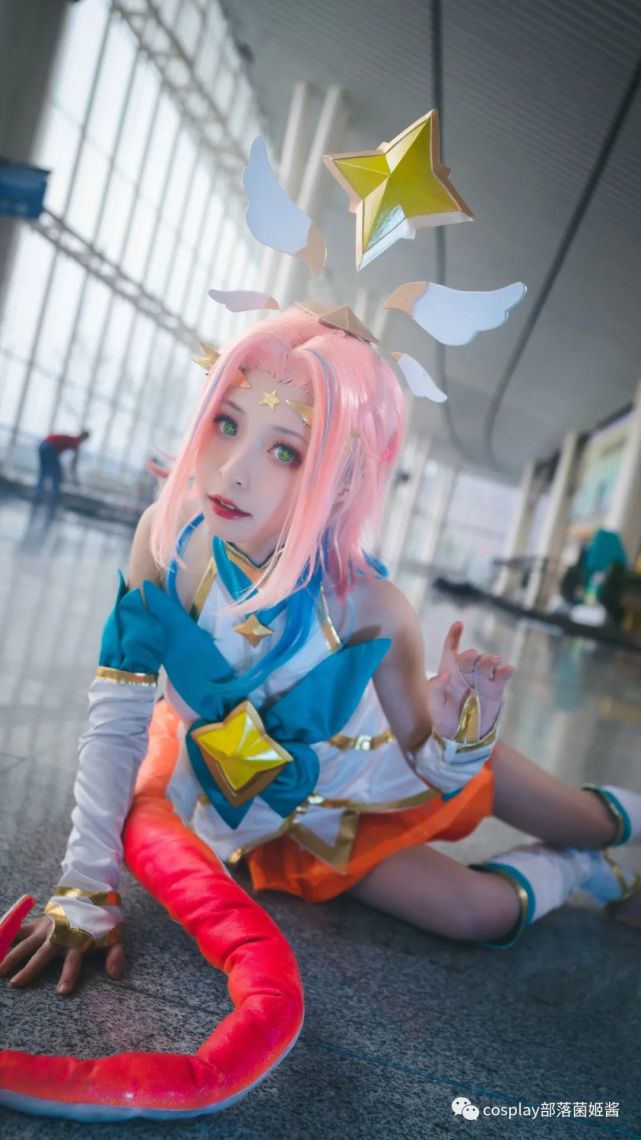 cos:英雄联盟星之守护者妮蔻cos正片@傻喵
