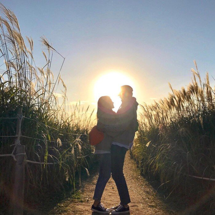 真人情侣头像,恋爱甜蜜期首选