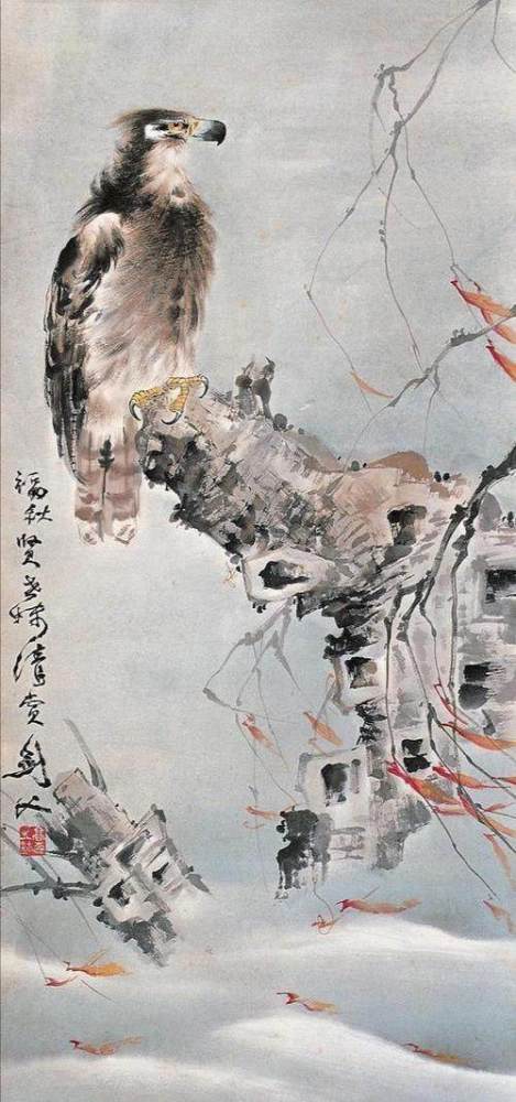 岭南画派大师《高剑父花鸟画精选集》欣赏