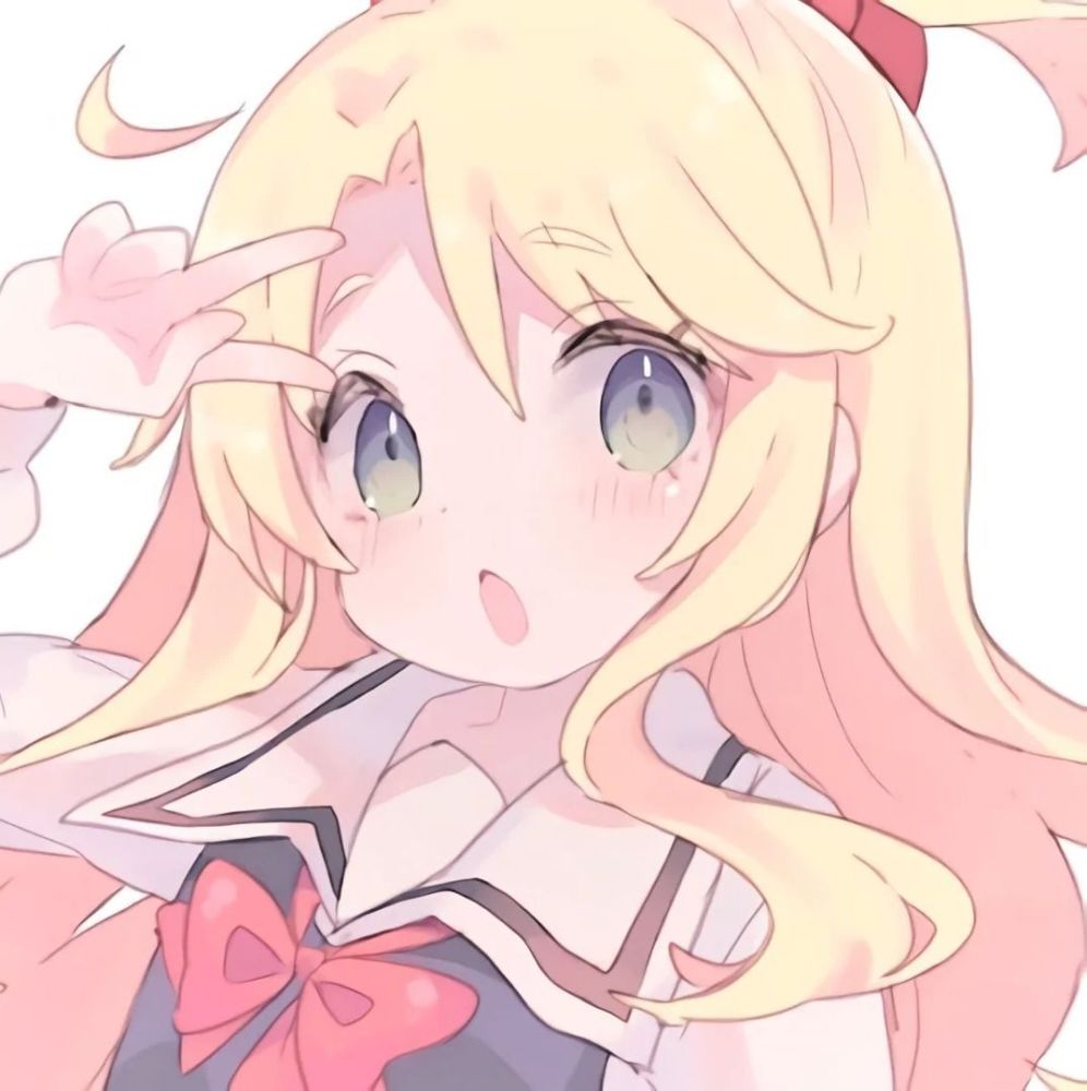 精选优质可爱甜美动漫女生头像132