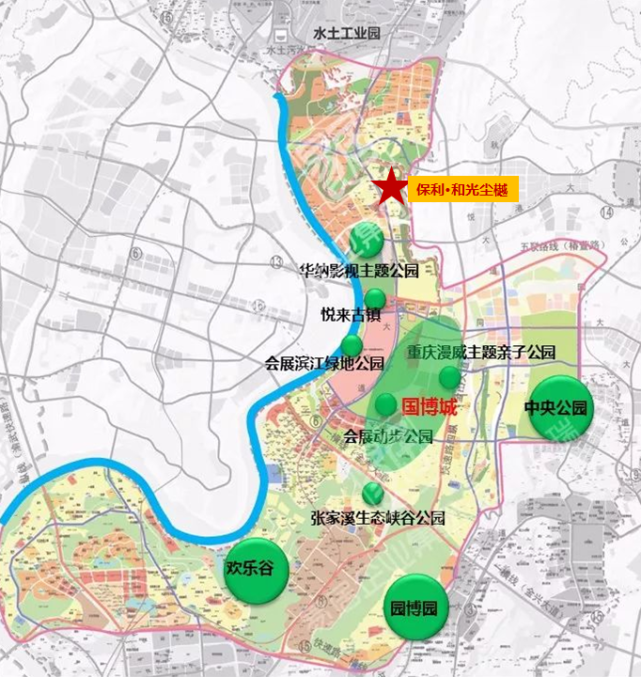 北区重新定义 "高端豪宅" ,悦来高度即重庆高度