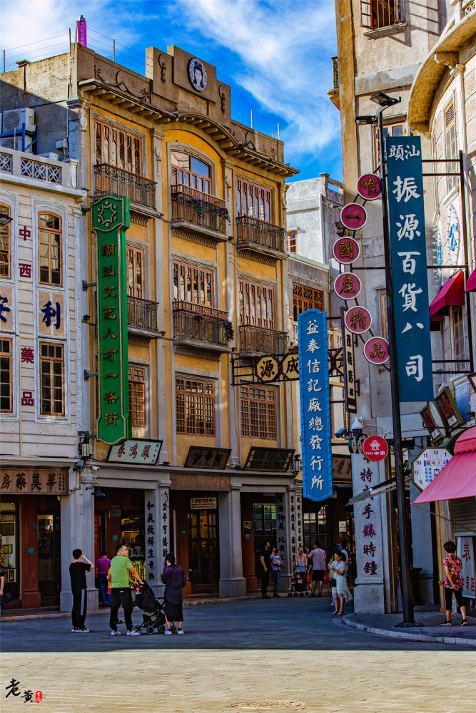 这里是汕头老城核心区拥有国内最大规模民国建筑群风味独特