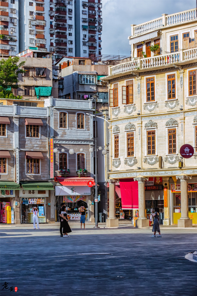 这里是汕头老城核心区拥有国内最大规模民国建筑群风味独特