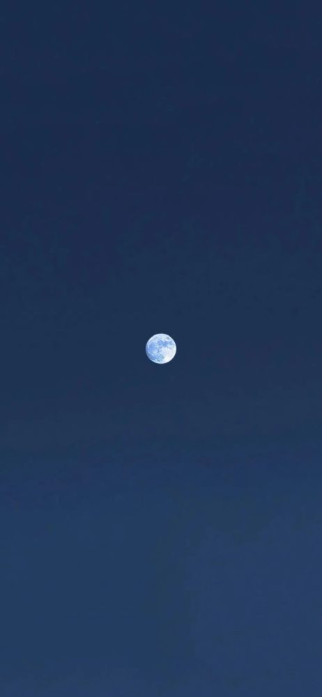 忧郁蓝色系星空湖海壁纸