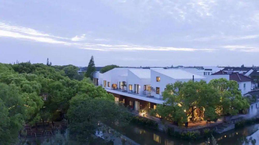 江南山水与现代建筑|昆山江南半舍民宿_腾讯新闻