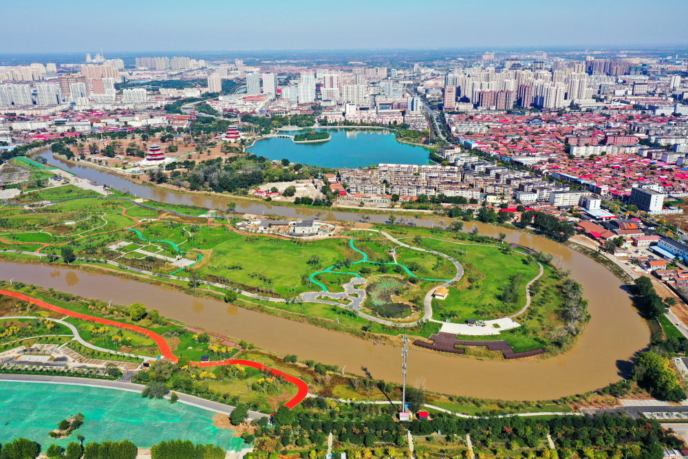 环境河北沧州大运河生态修复扮靓城市