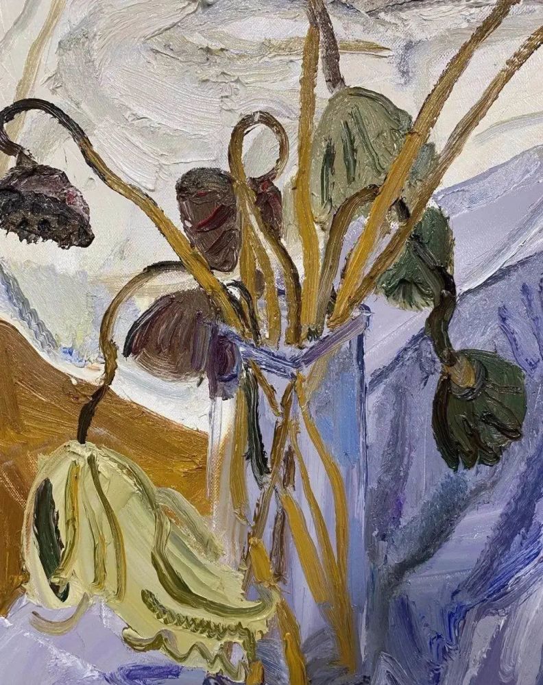 艺推王琨油画写生作品