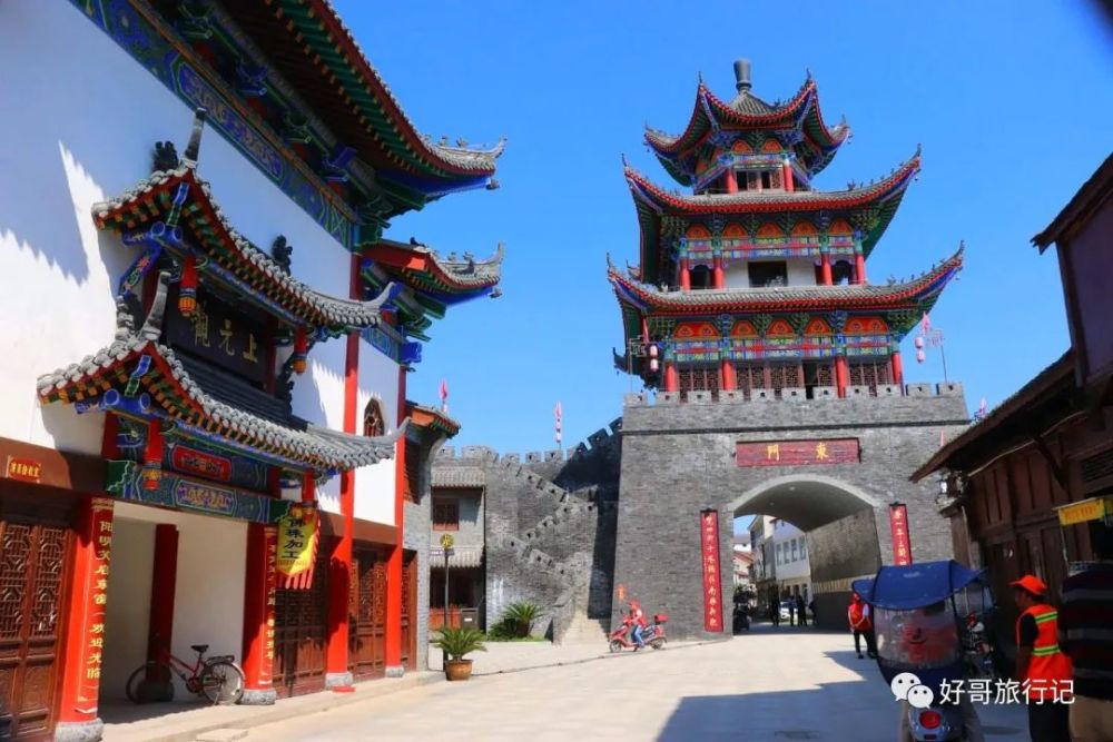 城固上元观古镇距今380年古镇红豆腐比较出名