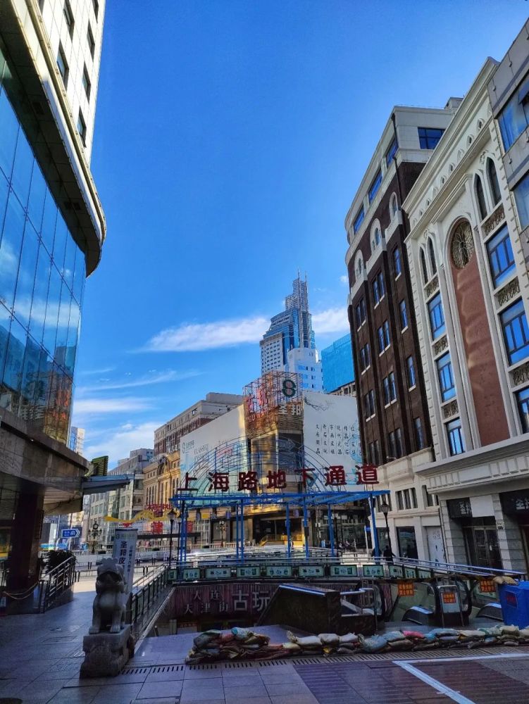 大连商业发祥地历史悠久的大连天津街