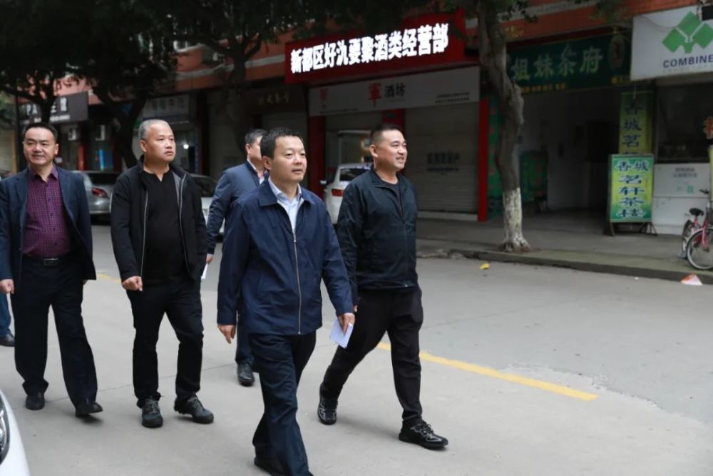 魏柯到桂湖街道督导文明城市创建工作