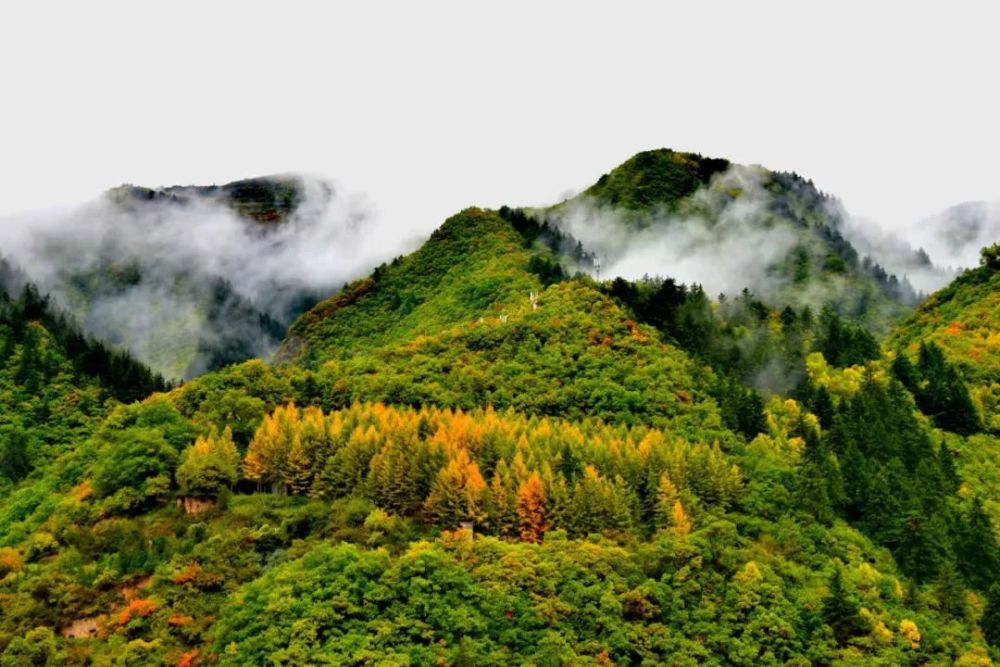 榆中兴隆山景区图片