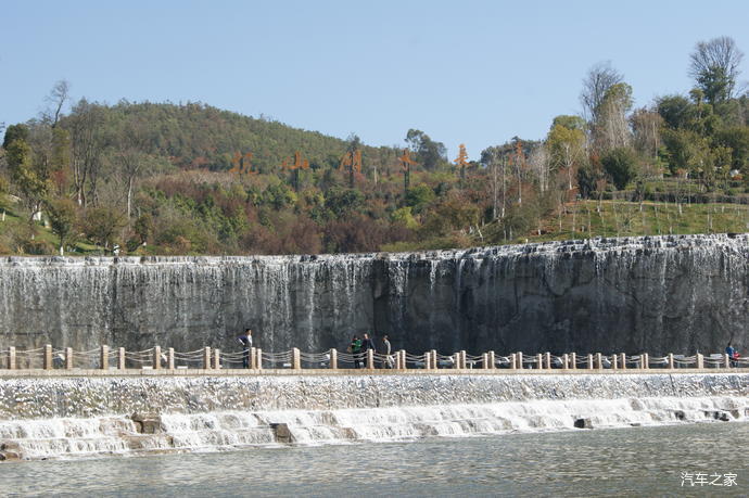 聂耳公园行04云南玉溪市两湖大瀑布景区二