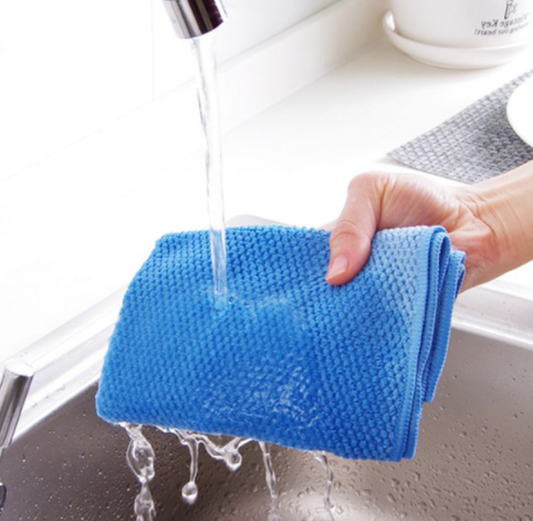 抹布油腻难洗?用这种调料泡一泡,10分钟变干净