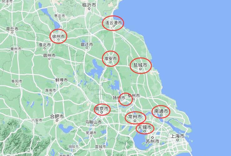 江蘇9大機場旅客吞吐量蘇南碩放機場第2揚州泰州機場第6