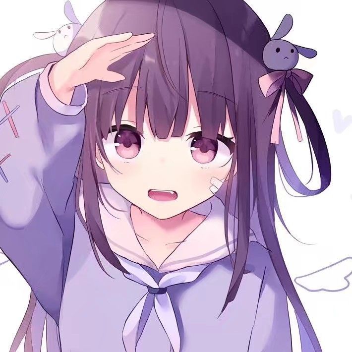 可可爱爱没有脑袋:日系动漫女生头像