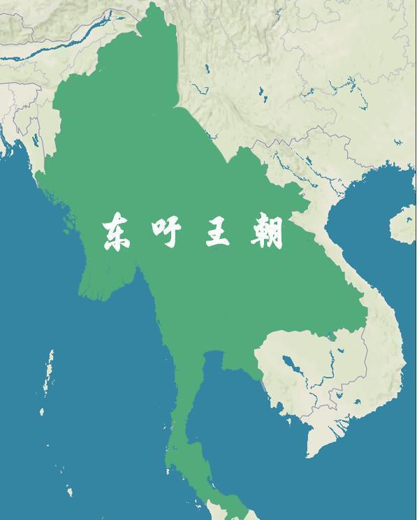比如缅甸东吁王朝时期,缅甸甚至扩展到了长山山脉,控制了大半个中南