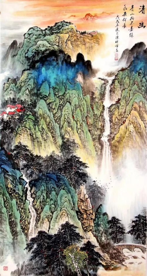 名家|《陈晓峰山水画精选集》欣赏