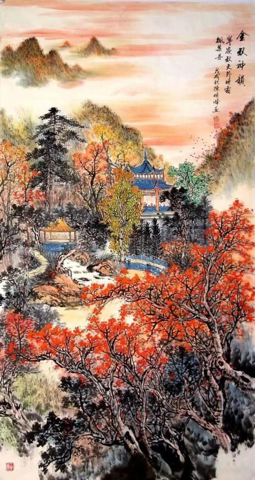 名家陈晓峰山水画精选集欣赏