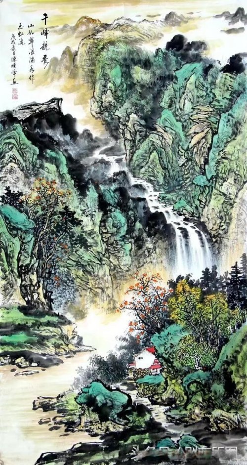 名家陈晓峰山水画精选集欣赏