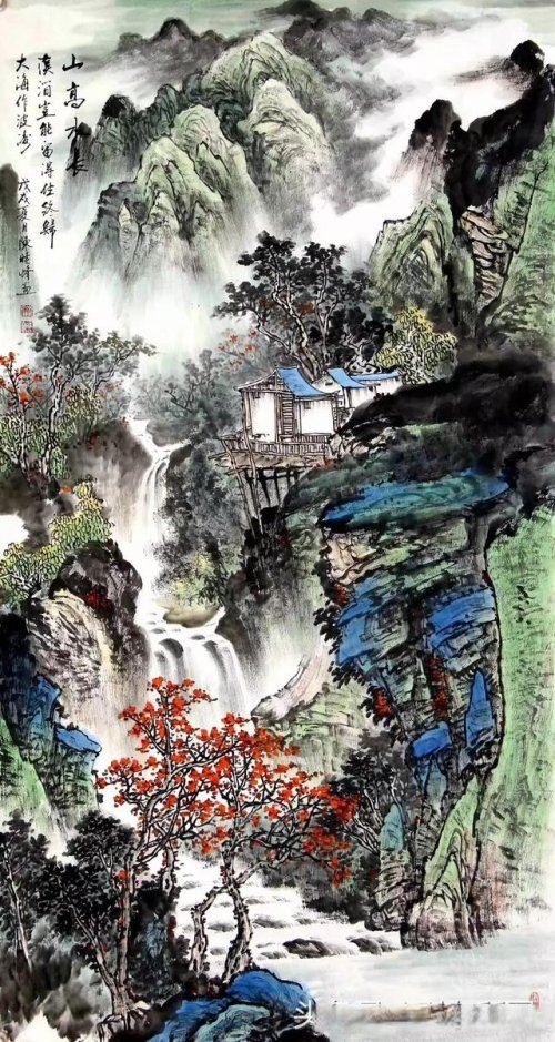 名家陈晓峰山水画精选集欣赏