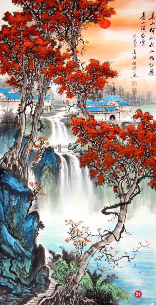 名家陈晓峰山水画精选集欣赏