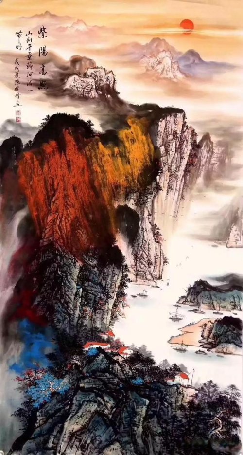 名家陈晓峰山水画精选集欣赏