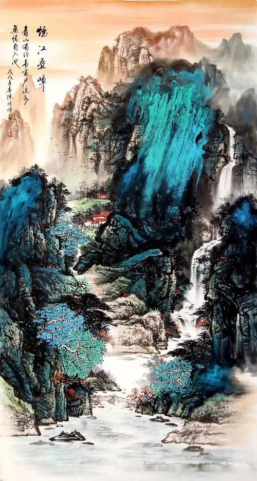 名家|《陈晓峰山水画精选集》欣赏