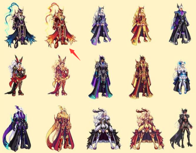 dnf红眼最经典的四套天空外观比龙袍好看其中一套真绝版