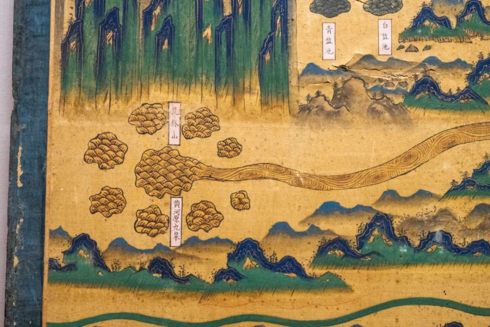 国博九边图屏首次公开展示全面展现明代长城全貌文物活起来