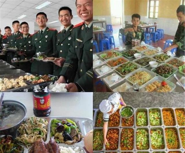 部隊伙食對比美軍五星酒店解放軍家常便飯印度如何