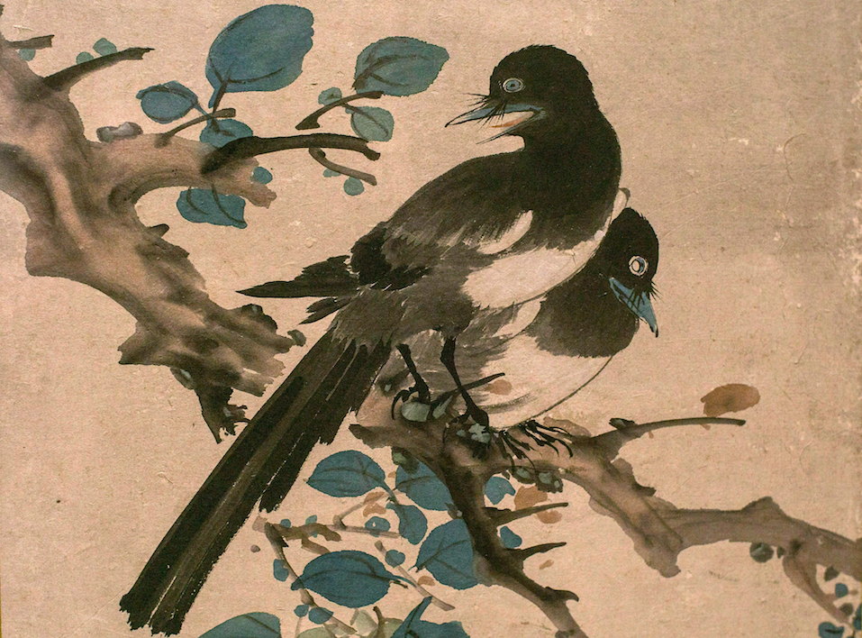 醉画仙朝鲜王朝最后的巨匠张承业花鸟翎毛图