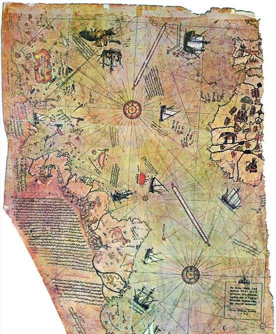诞生于500年前的神秘地图出现了不该出现的画面至今无人看懂