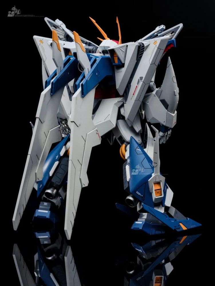 细致走线hg柯西改色涂装