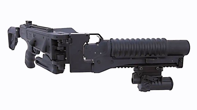 躲得再好也逃不过该枪的子弹 以色列特种部队必备的多角度拐弯枪