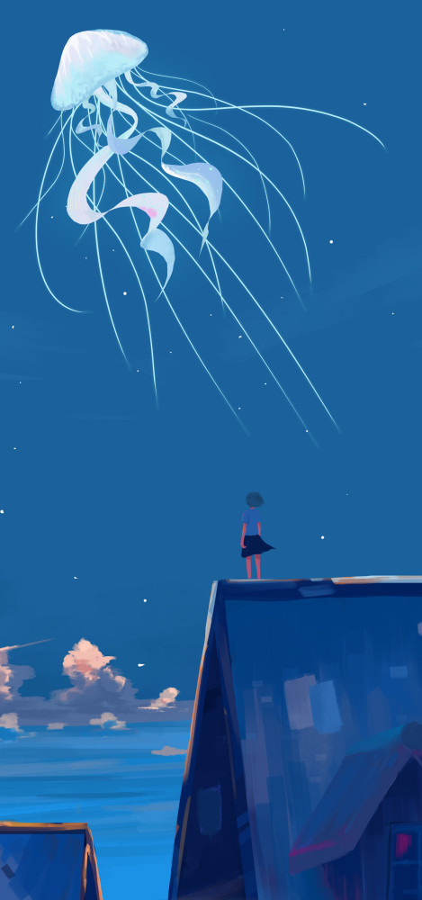 唯美动漫锁屏壁纸高清