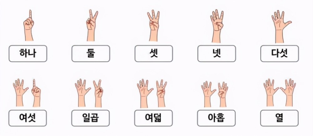 韩国人:难以置信的智慧,中国人可以用一只手比划十个数字