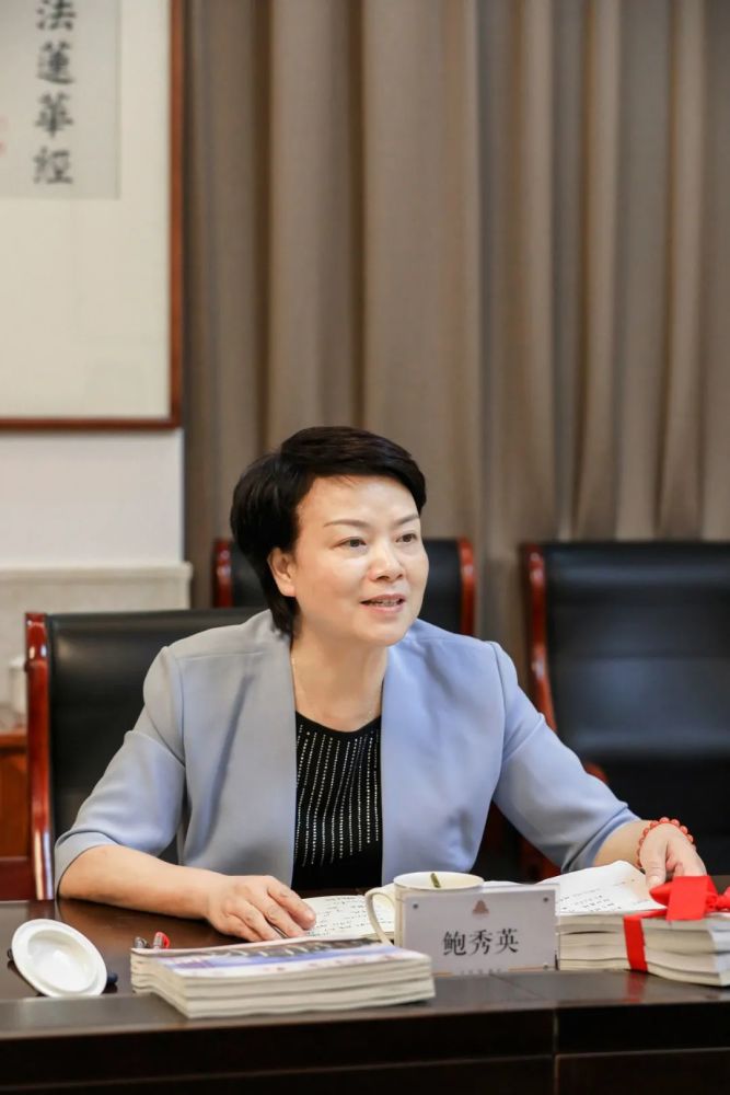 浙江省委统战部副部长省民宗委主任鲍秀英一行莅临法华寺调研指导