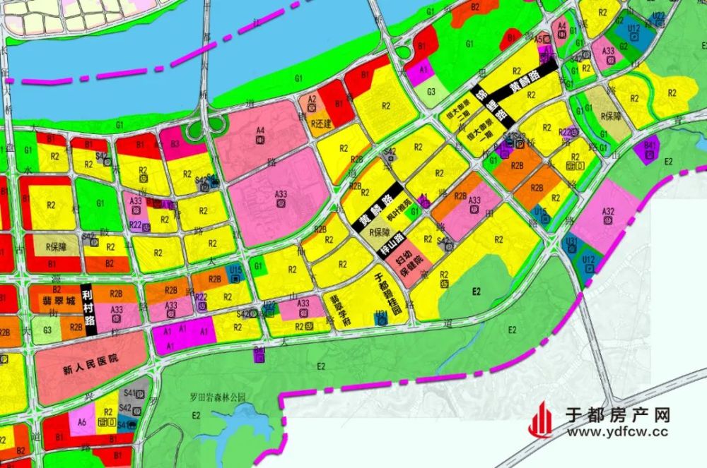 于都新城區這幾條道路正在修建在你家附近嗎